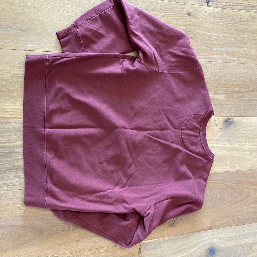 OVO Men's Burgundy Crewneck Sweater - Picture 7 of 7